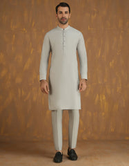JADE GREEN COTTON UNSTITCHED KAMEEZ SHALWAR FABRIC