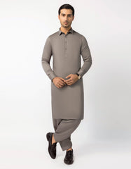 GREY UNSTITCHED FABRIC