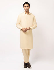 CREAM UNSTITCHED FABRIC