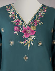 GREEN LAWN EMBROIDERED STITCHED 3PC