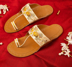 BEIGE CHAPPAL | JLFWC-22-002