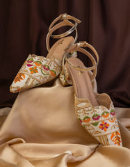 OFF WHITE SEMI-FORMAL CHAPPAL