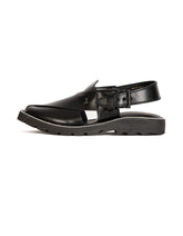 BLACK PESHAWARI SANDALS