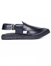 BLACK TRENDY PESHAWARI SANDALS