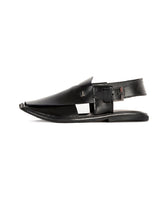 BLACK PESHAWARI SANDALS