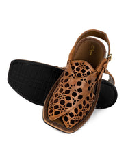 BROWN PESHAWARI SANDALS