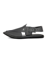 BLACK PESHAWARI SANDALS