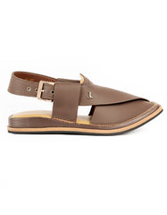CHOCOLATE BROWN HIGH CHROME PESHAWARI SANDALS