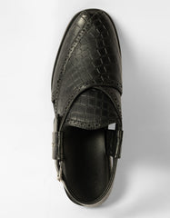 black-textured-peshawari-sandals-jpc022pesh