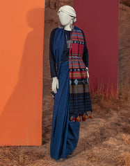 MULTICOLOR HANDWOVEN DYED SAREE | JSR-S-25-503