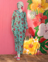 GREEN LAWN PRINTED KURTI