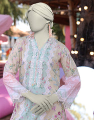MULTICOLOR LAWN EMBROIDERED KURTI | JJLK-S-JSS-25-348