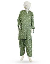 GREEN LAWN PRINTED KURTI