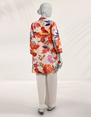 MULTICOLOR LAWN DIGITAL PRINTED KURTI