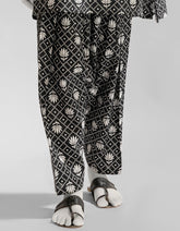 BLACK LAWN PRINTED SHALWAR