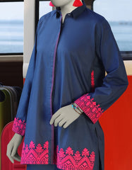 BLUE LAWN EMBROIDERED 2PC STITCHED | JLAWN-S-JST-25-2020