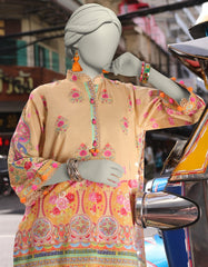MULTICOLOR LAWN PRINTED UNSTITCHED 2PC | JLAWN-S-JST-25-2023