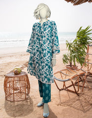 MULTICOLOR LAWN PRINTED UNSTITCHED 2PC | JLAWN-S-JST-25-2030