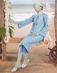 MULTICOLOR LAWN PASTE PRINTED UNSTITCHED 2PC | JLAWN-S-JST-25-2042