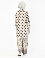 OFF WHITE LAWN EMBROIDERED 2PC STITCHED