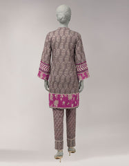 MULTICOLOR LAWN EMBROIDERED UNSTITCHED 2PC