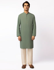 JADE GREEN SEMI-FORMAL KURTA