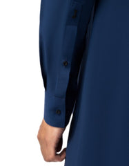 NAVY BLUE SEMI-FORMAL KAMEEZ SHALWAR