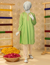 GREEN LAWN EMBROIDERED KURTI