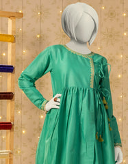 GREEN LAWN EMBROIDERED KURTI
