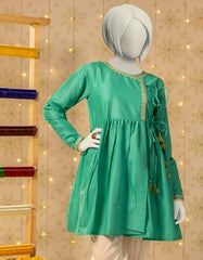 GREEN LAWN EMBROIDERED KURTI