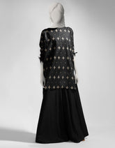 BLACK LAWN PRINTED KURTI