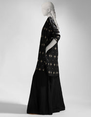 BLACK LAWN PRINTED KURTI