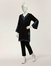black-textured-embroidered-kurta-jts264144s