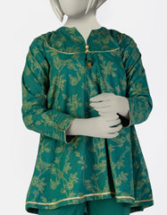 GREEN LAWN PASTE PRINTED 2PC STITCHED