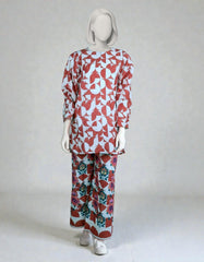OFF WHITE LAWN PRINTED 2PC STITCHED