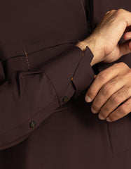 MAROON BLENDED JUBBA