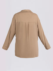 BEIGE SHORT SHIRT