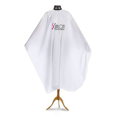Hair Salon Clients Cape Waterproof White