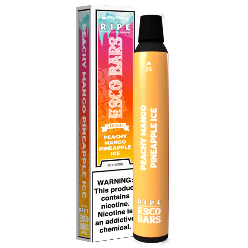 RIPE ESCO BARS PEACHY MANGO PINEAPPLE DISPOSABLE VAPE