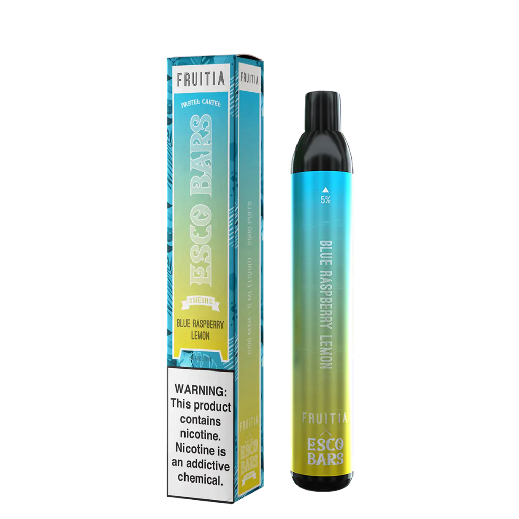 Fruitia Esco Bar Blue Raspberry Lemon Disposable Vape