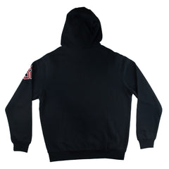 BLACK TRACKSUIT - ZIPPER HOOD - NATION ATHLETIC