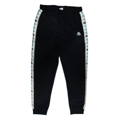 BLACK TRACKSUIT - SWEATSHIRT - LABELED LOGO