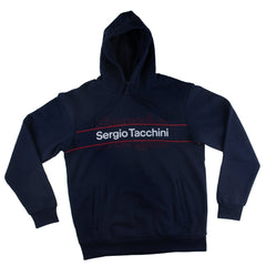 TRACKSUIT PULLOVER HOODIE - NAVY BLUE