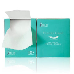 Disposable Facial Wipes Feather Touch 100 Pcx