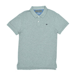 POLO MEN - PLAIN LIGHT GREY