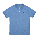 POLO MEN - HEATHER BLUE SPORTS STYLE