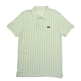 POLO MEN - IVORY WITH BLACK PRINT