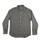 CASUAL SHIRT (MEN) - WHITE & BLACK CHECKS WITH FRONT POCKET