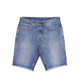 DENIM SHORTS (MEN) MID SHADED BLUE
