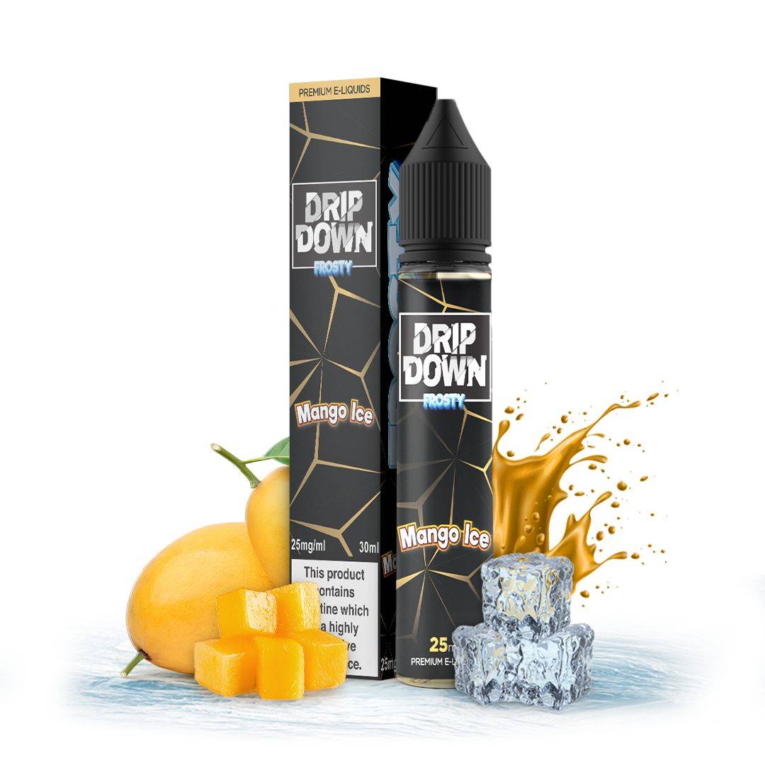 DRIP DOWN FROSTY MANGO ICE 30ML E-LIQUID